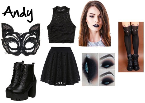 fangirl94stuff — Black Veil Brides: Halloween Outfit (2678)