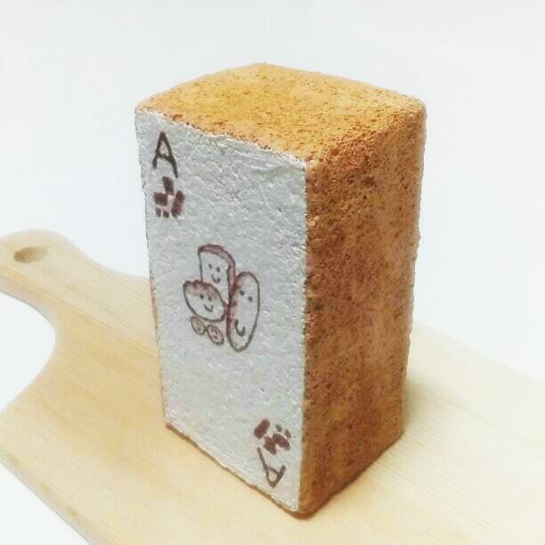 手作りスクイーズ厚焼きお絵描きパン