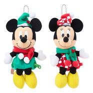 Disney ミッキー＆ミニー クリスマス ドールポー...