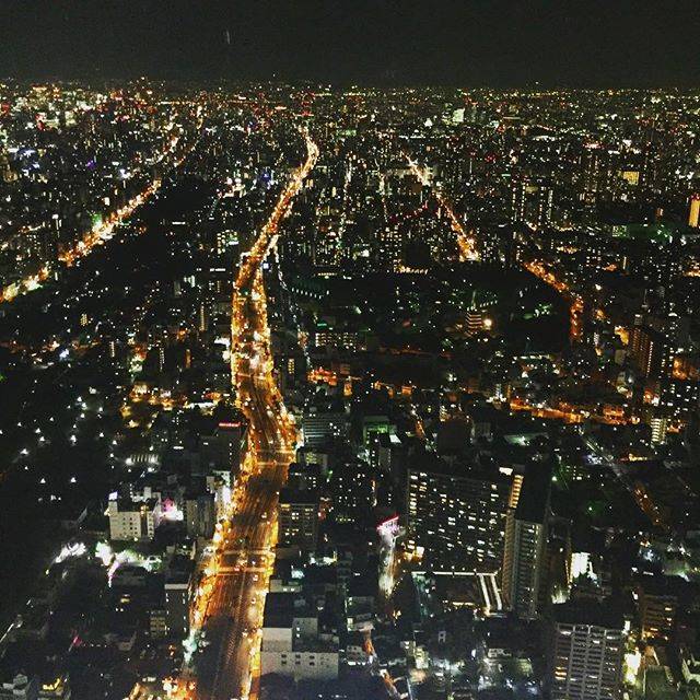 黒田 孝高 on Instagram: “A night view from Abeno Harukas. #japan#osaka#nightview#abenoharukas#あべのハルカス#夜景#大阪市阿倍野区” (51405)
