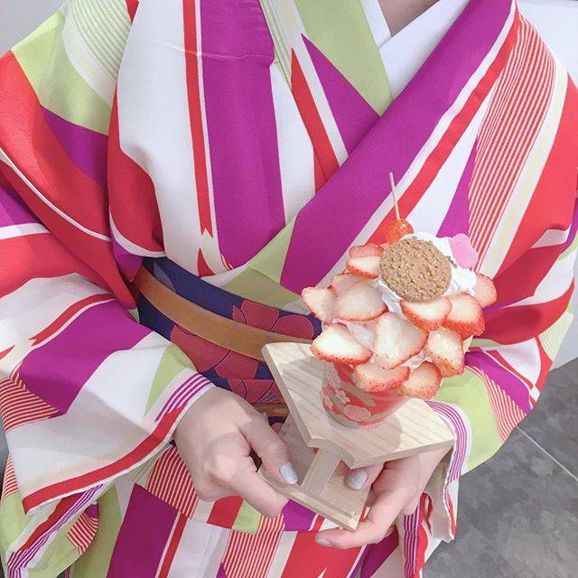 Arisa Yamamoto on Instagram: “_ 自分で作った浴衣とは違うタイプに しようと思ってたけど同じ感じに😂 かわいいのたくさんありすぎた#👘 ____ #kimono #kyoto #japan #japanesegirl  #京都 #平安神宮 #十二十二 #時代祭館  #京都カフェ #着物 #べっぴんパルフェ…” (55476)