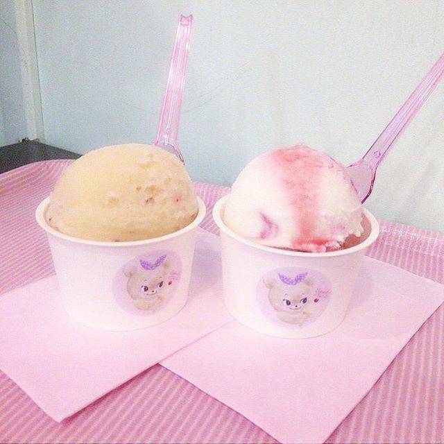 y u k i on Instagram: “..可愛くて美味しいシャーベットだいすき 🐰❤︎.#sweettwist #シャーベット#下北沢 #下北沢カフェ” (59464)