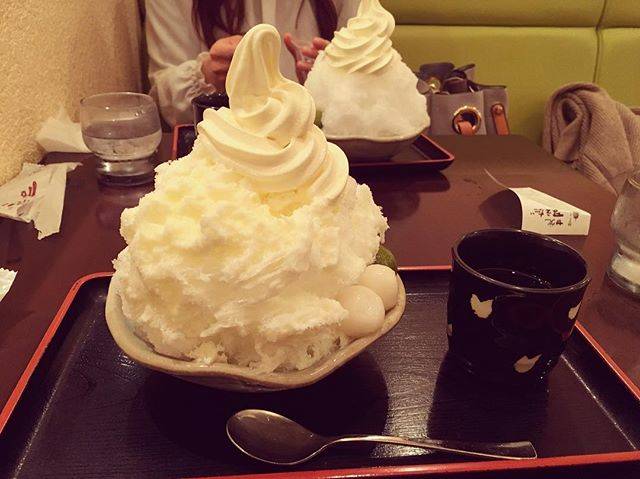 no..tsu on Instagram: “暑くなってきたね☀️😙 #大阪#難波#甘党まえだ#かき氷#ソフトクリーム#美味” (60439)