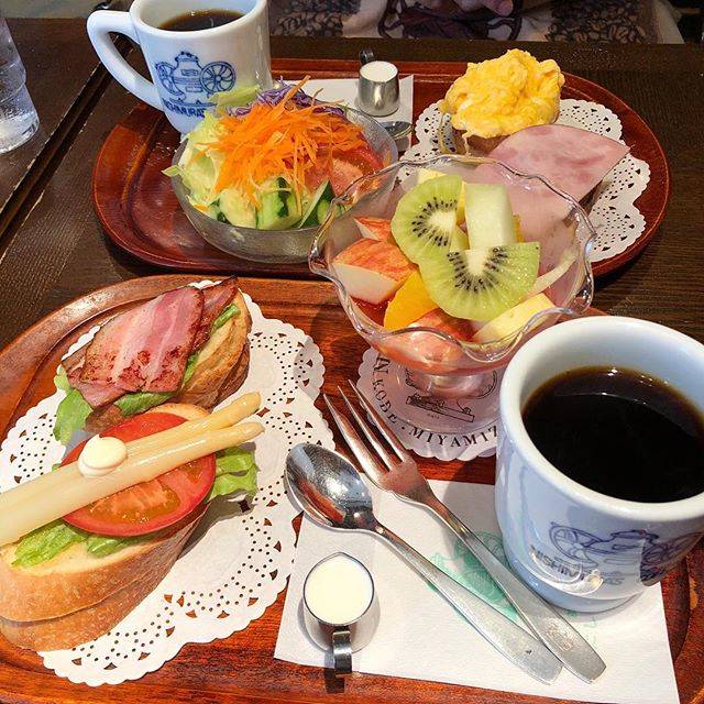 hara / in japan on Instagram: “하나하나 다 맛있다 😋#にしむら珈琲 #☕” (61970)