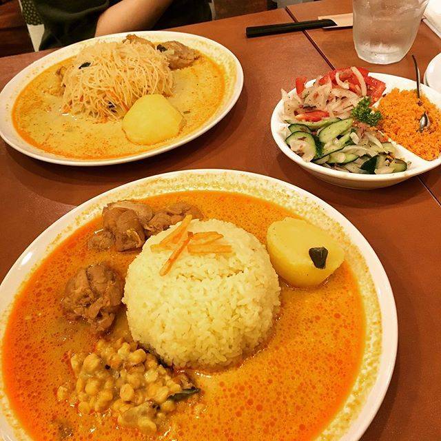 Hirashima Masaki on Instagram: “初めてのスリランカカレー🇱🇰ヌードルカレーも美味しかった✨スパイス効いててサイコー✨#スリランカカレー #ヌードルカレー #ソラリア #天神 #右側のサラダもピリ辛 #舌が痛い  #ツナパハ” (67196)