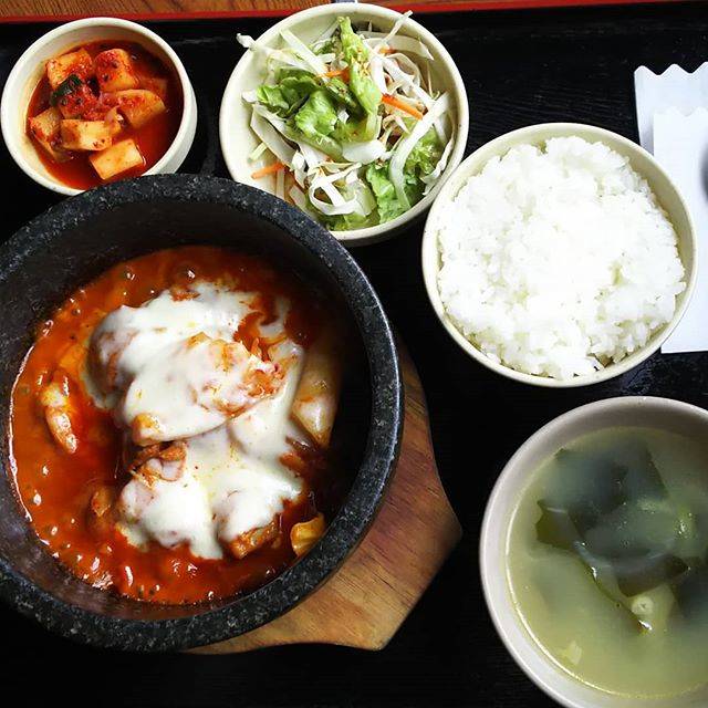 まー姉 on Instagram: “仙台に試験で来たからその前にランチ☀🍴#チーズタッカルビ 定食❗美味しかった🎵満腹で試験ヤバイ😞💦 #チーズタッカルビ #韓国料理” (67609)