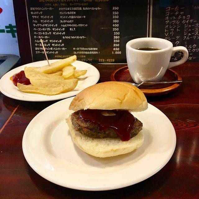 なつねぇ on Instagram: “★ 過去 post ( April ) ・ 久々、ほそやさん ・ 久々、店内にて。 ・ My soul food ・ 癒やされました。 ・ ご馳走様でした。 ・ ・ #ハンバーガー #ポテトフライ #hamburger #friedpotatoes #ほそやのサンド…” (67629)