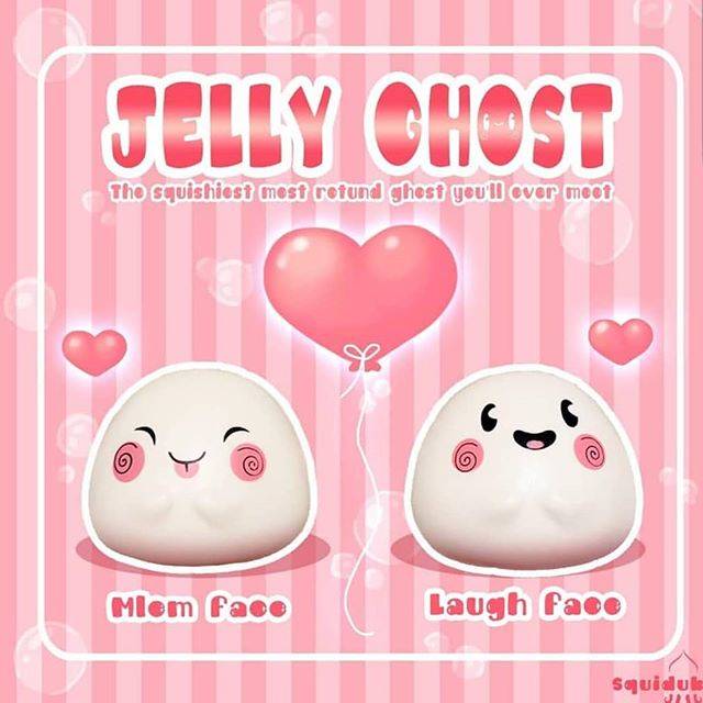 Squishies n Giftshop 🇹🇭💖 on Instagram: “Jelly Ghost...หอมมากๆๆ หอมกลิ่นมินท์จ้า....รุ่นลิมิเต็ดนะคะ มีน้อยมากจ้า💕  Jelly Ghost  แบรนด์ Squidub_squishy มี2ลายนะคะ.. **Limited**…” (68445)