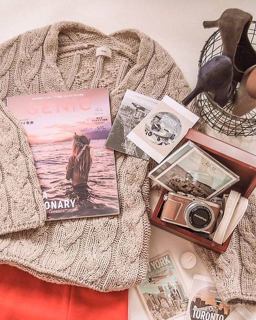 kaori on Instagram: “この秋 買ったものたち  knit #iena  skirt #baycrews  highheels #amiami  basket #foglinenwork camera #olympuspenepl9  postcard #rimowa  candle #muji…” (69473)