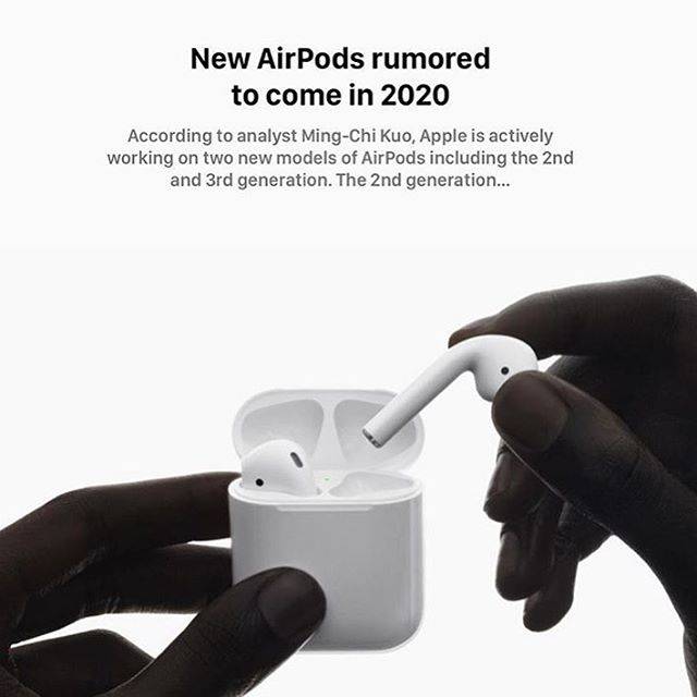 Apple photography  on Instagram: “Follow us @applestylehub According to analyst Ming-Chi Kuo, Apple is actively working on two new models of AirPods including the 2nd and…” (70362)
