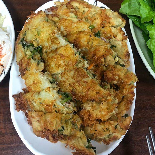 @syusuke_ollllllo on Instagram: “チヂミだって👍こんな分厚いチヂミ初めて食べた🙆‍♂️そしてうまい！少し油っぽい気もするけど🤔#韓国料理 #チヂミ #大阪一” (71378)