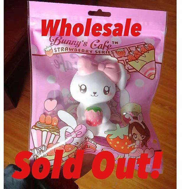 Sana on Instagram: “Sweet Bunny holding strawberry 🍓 sold out for the wholesale ❤ coming out very soon! #squishyshop #squishythailand #squishyindonesia…” (71440)