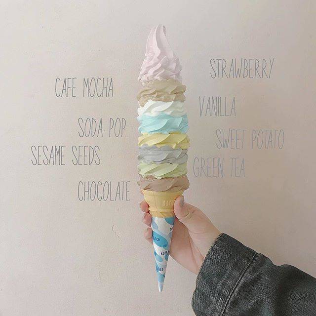 MERY on Instagram: “. 中野に行ったら立ち寄りたい『デイリーチコ』。 子供の頃に大きなソフトクリームを食べるのが 夢だった人も多いのではないでしょうか？ . デイリーチコでは8段のソフトクリームを 食べることができるんです♡ ぜひ、デイリーチコで昔の夢を叶えませんか？ .  デイリーチコ…” (73389)