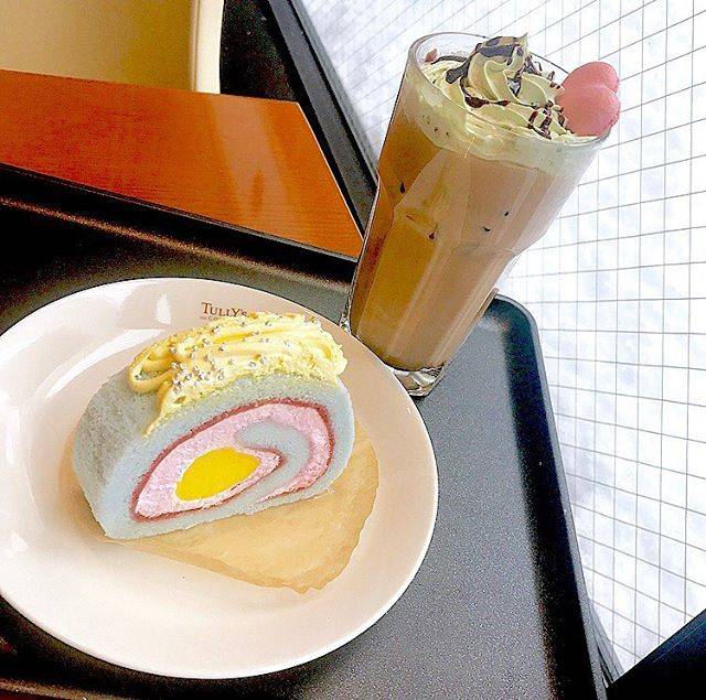 札幌ネイルサロンALLURE on Instagram: “.可愛い🦄✨.#札幌#カフェ#タリーズ#tullys #cafe#ゆめかわいい#札幌カフェ#ロールケーキ” (74478)