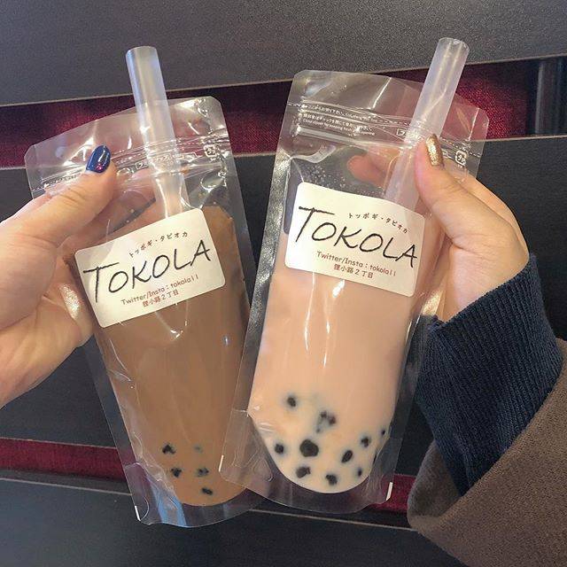 ｸﾘｱ on Instagram: “正直おいしくはない、揚げトッポギ美味しいけど胸焼け大..#tokola#タピオカ” (76658)