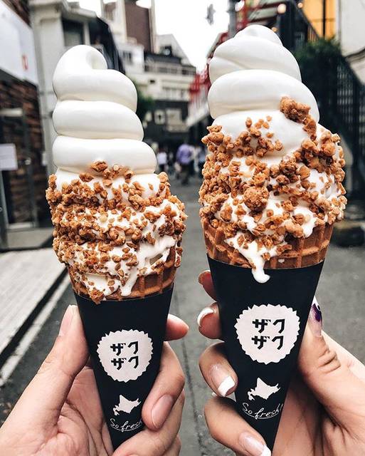 @foodwithmichel on Instagram: “Been on a ice cream diet in Japan and I don’t think that is a bad thing 😆🇯🇵🍦 #tokyo #harajuku” (78282)