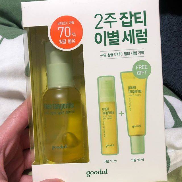 Shoko Miyake on Instagram: “1番気になってたやつ ゲットしてしまった!! ♡ ♡ ♡  #青みかん #シミ対策 #美白 #goodal #cosmetics #cosme #skincare #korean #koreancosmetics #myfavorite #mystyle #like…” (80106)