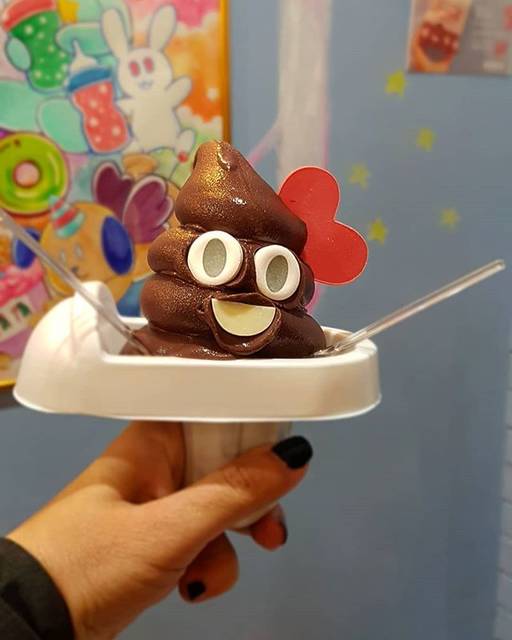 anna_lisa_franca  💑🐈 on Instagram: “Mr. Poo Soft Serve Ice Cream. 💩🍦💘 . . . #unchikun #soft #icecream #japan2019 #japan #sweet #gelato #funny #smile #poo #picoftheday #love…” (80227)