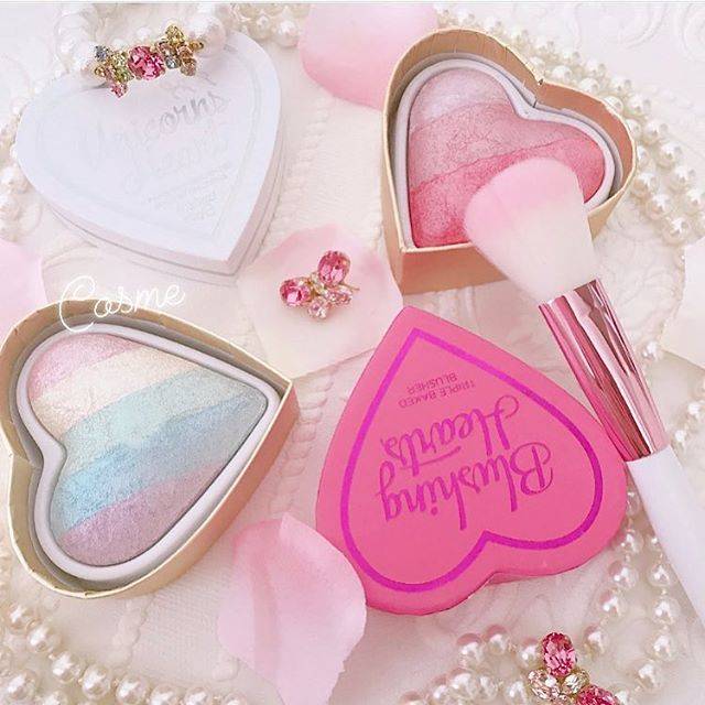 @sweet.sweet.candys on Instagram: “お気に入りの写真💖貼り直してます☺️🍀♡♡#コスメ #チーク #ブラッシングハート” (81218)