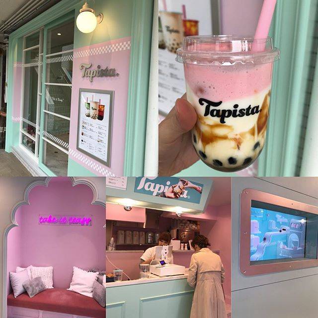 康広珈琲☕️ on Instagram: “おはようございます。 世間はGWですか〜。こちらは10連休ではないですが、昨日はオフだったので、代官山に最近オープンしたというタピオカのお店「Tapista」へ。 お店は駅のすぐそばにあり、緑とピンクの可愛い配色が目印です。朝早く一番乗りで行って参りました。…” (82006)