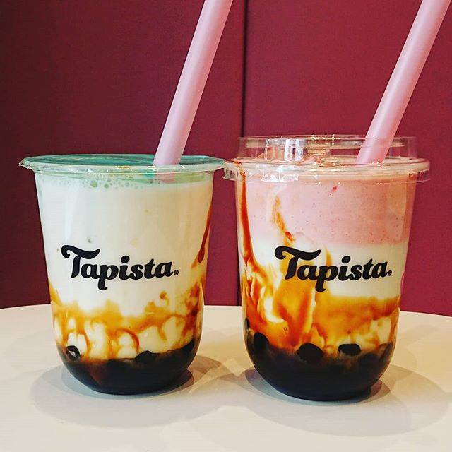 tapiottiyhmn on Instagram: “tapista  厳選黒蜜ミルク¥470トッピング黒糖タピオカ￥80 厳選黒蜜ミルク￥470トッピング黒糖タピオカ￥80ストロベリーミルクフォーム￥80  タピオカ大粒もちもち。 黒蜜ミルクかなり甘々ですが、後引く甘さ。 牛乳とも良くあって美味しい！…” (82009)