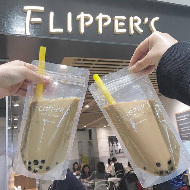 ひめの on Instagram: “.人のお金で飲むタピオカはべりべり美味しいです😆😆😆.#flippers #タピオカ” (84750)
