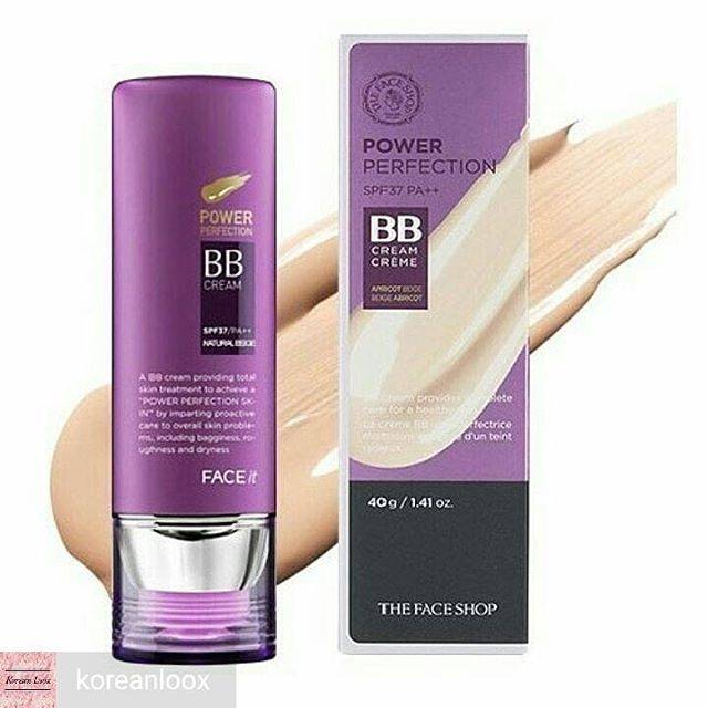 IKLAN with HASHTAG est. 2014 on Instagram: “Reposted from @koreanloox -  The Face Shop Perfection BB Cream  Harga: 265.000 /40gr 170.000 /20gr  A 3-in-1 BB cream (anti-wrinkle,…” (85623)