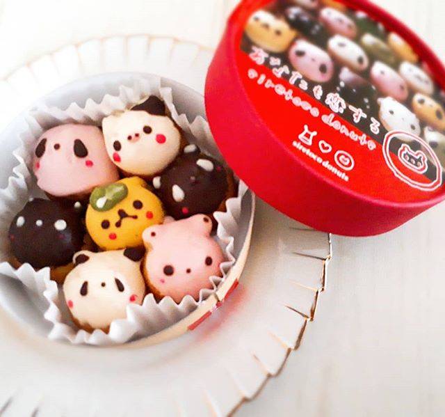 鈴木紀子 on Instagram: “パパからのお土産♡ ･･･#シレトコドーナツ #あなたも恋する #恋するクマゴロン #ドーナツ#お土産#３時のおやつ” (87869)