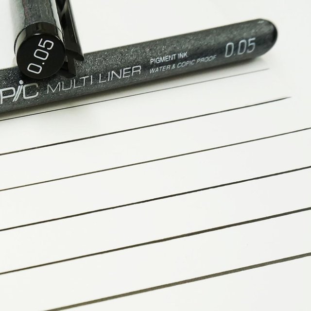 COPIC_Official on Instagram: “Let's draw your line ! #copic#multiliner” (99636)