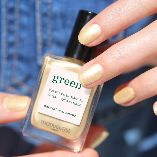 Manucurist on Instagram: “The sand is gold today ! Yours ? 📸Pic by Manucurist . #goldsand #gold #summer #shiny #nails #nailstagram #green #greenbeauty #manicure…” (99752)