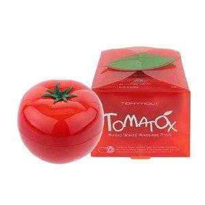 Amazon | 【トニーモリー（tonymoly）80ｇ トマトックス魔法の生トマトマスク ブライトニング マスク ●トマトパック 】 | トニーモリー(TONY MOLY) | フェイスパック 通販 (36035)