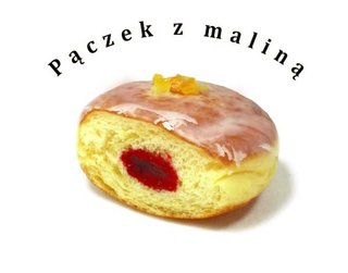 ポーランドで愛される珍しいドーナツ　ラズベリー入りポン...