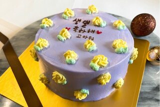 韓国で流行りの〝センイルケーキ〟。センイルとは韓国...